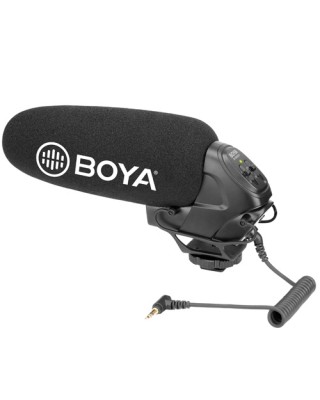 BOYA BY-BM3031 On-Camera Super-Cardioid Shotgun Microphone