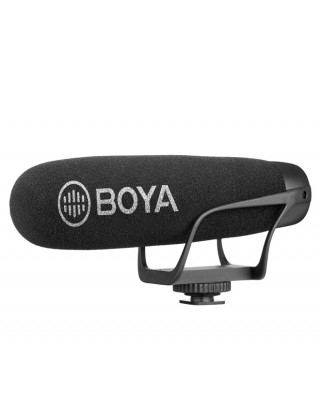 BOYA BY-BM2021 Camera-Mount Super-Cardioid Shotgun Microphone