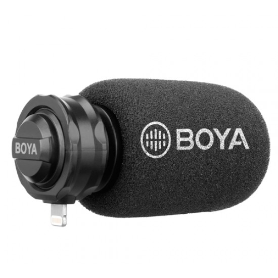 BOYA BY-DM200 Plug-In Digital Cardioid Microphone for Lightning iOS Devices