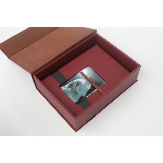 HAPPINESS ALBUM A4 MAROON/10PAGES/ 20PHOTOS