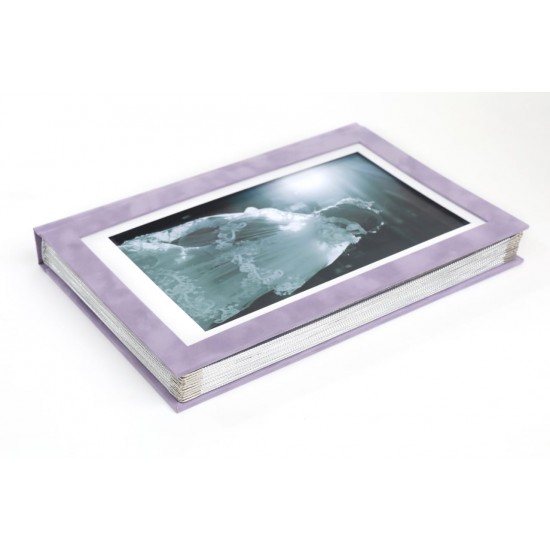 GIFT ALBUM VELVET MAUVE A4-99927D البوم جاهز للصق