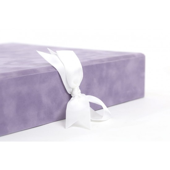 GIFT ALBUM VELVET MAUVE A4-99927D البوم جاهز للصق