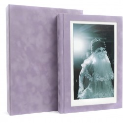 GIFT ALBUM VELVET MAUVE A4-99927D البوم جاهز للصق