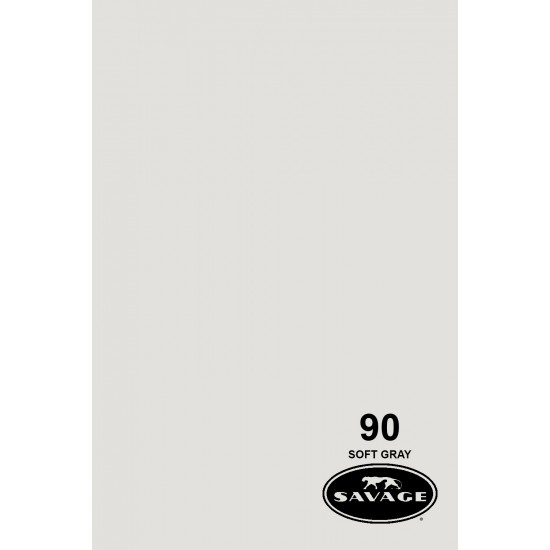 SAVAGE SOFT GRAY BACKGROUND PAPER 1.35X11mm