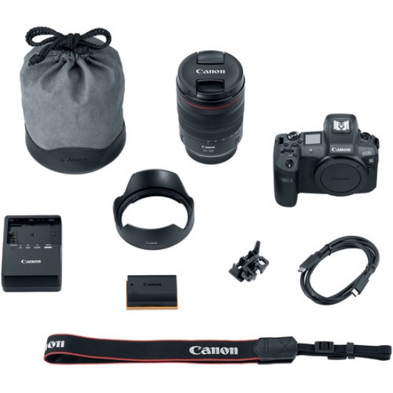 Canon EOS R Mirrorless Digital Camera with 24-105mm f/4L Lens