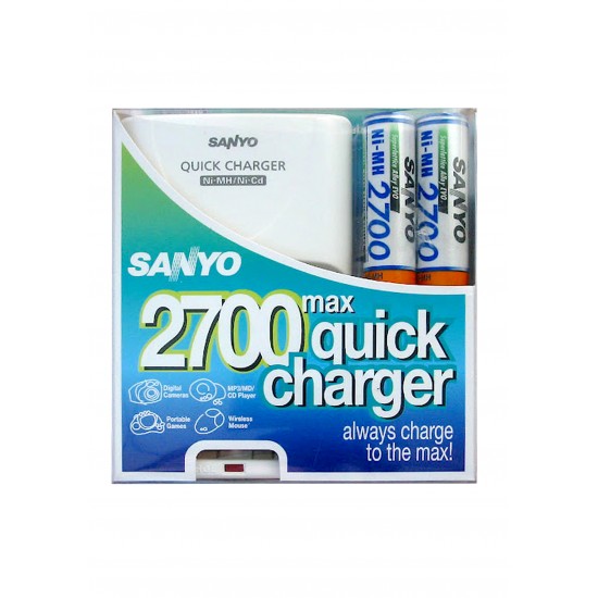 Sanyo NC-MQR02N27-ER Max Quick Charger