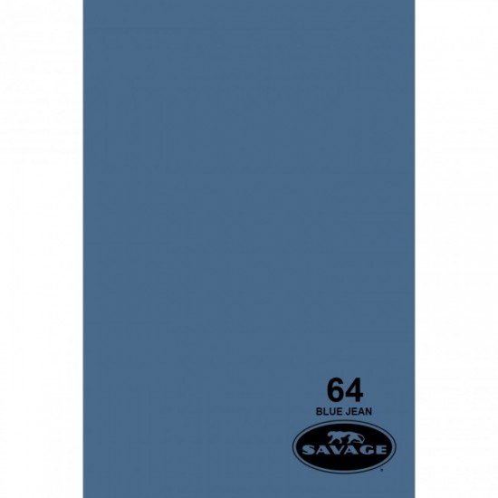 SAVAGE BLUE JEAN Background Paper 2.72x11mm 