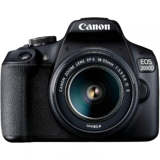 CANON EOS 2000D DSLR Camera with EF-S 18-55 mm f/3.5-5.6 IS III Lens