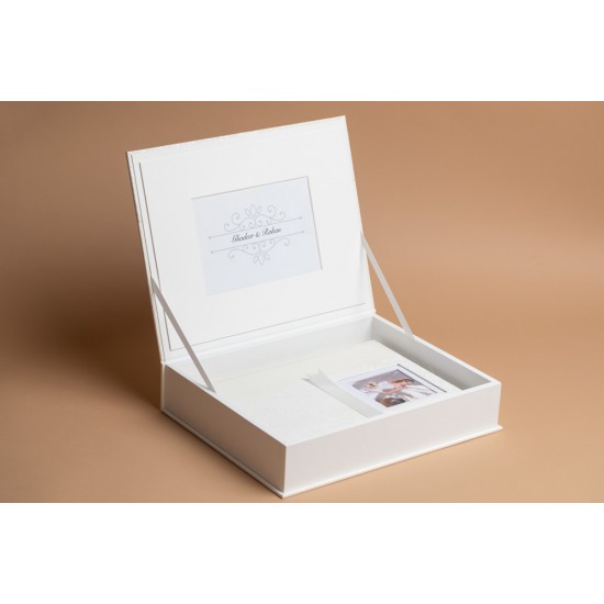 Flower Album A4 White/99948H/ 40Photos البوم جاهز للصق