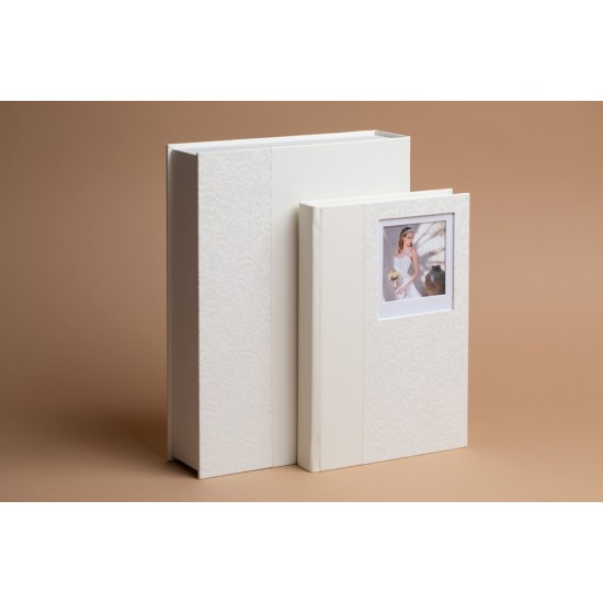 Flower Album A4 White/99948H/ 40Photos البوم جاهز للصق
