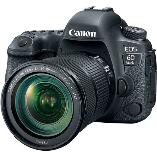 Canon EOS 6D Mark II DSLR Camera with 24-105mm f/3.5-5.6 STM Lens