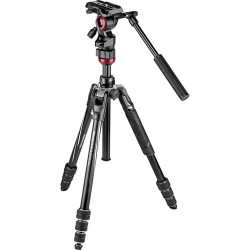 Manfrotto Befree Live Aluminum Video Tripod Kit with Twist Leg Locks/ MVKBFRT-LIVE
