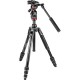 Manfrotto Befree Live Aluminum Video Tripod Kit with Twist Leg Locks/ MVKBFRT-LIVE