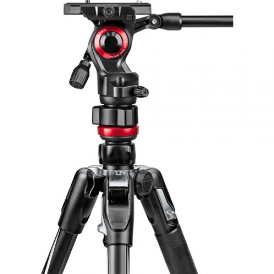 Manfrotto Befree Live Aluminum Video Tripod Kit with Twist Leg Locks/ MVKBFRT-LIVE