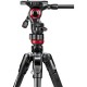 Manfrotto Befree Live Aluminum Video Tripod Kit with Twist Leg Locks/ MVKBFRT-LIVE
