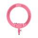 Godox LR160 LED 3200K-8000K Bi-Color Ring Light (Pink)