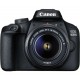 CANON EOS 4000D DSLR Camera with EF-S 18-55 mm f/3.5-5.6 III Lens