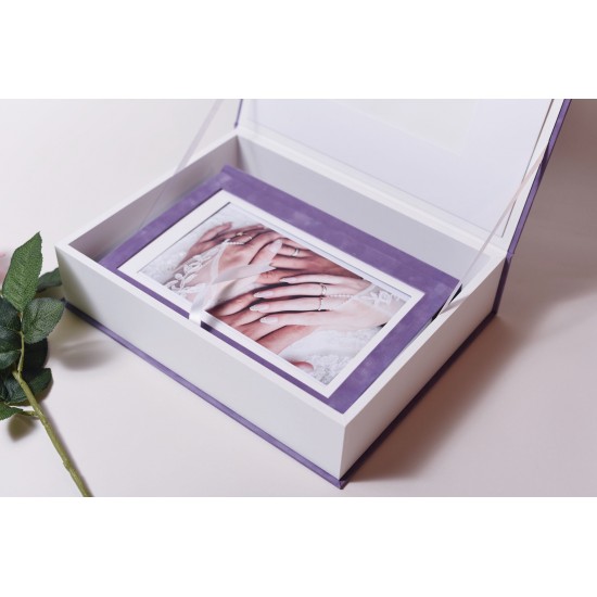 Gift Box Album Velvet MAUVE A4-99934H Gift Box Album Velvet MAUVE A4-99934H