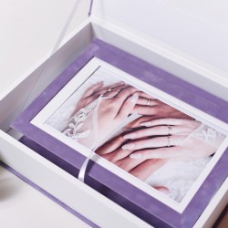 Gift Box Album Velvet MAUVE A4-99934D