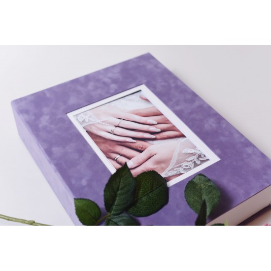 Gift Box Album Velvet MAUVE A4-99934D