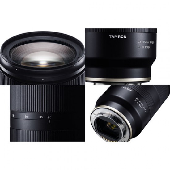 Tamron 28-75mm f/2.8 Di III RXD Lens for Sony Mirrorless Tamron 28-75mm f/2.8 Di III RXD Lens for Sony Mirrorless