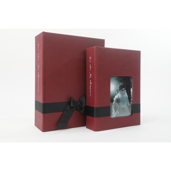 HAPPINESS ALBUM A4 MAROON/10PAGES/ 20PHOTOS