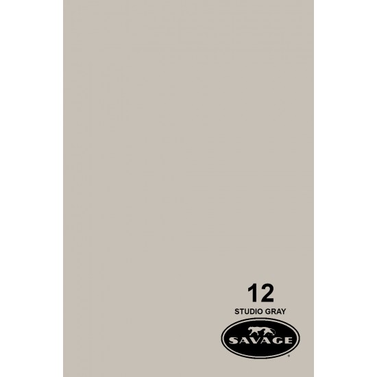 SAVAGE STUDIO GRAY BACKGROUND PAPER 2.72X11mm