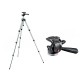 Manfrotto MK394-H Tripod Including Photo/Video Head QR Manfrotto MK394-H Tripod Including Photo/Video Head QR