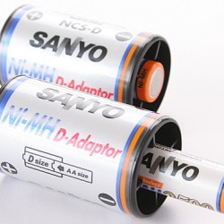 Sanyo \ Ni-MH 2500 2 x C  Battery