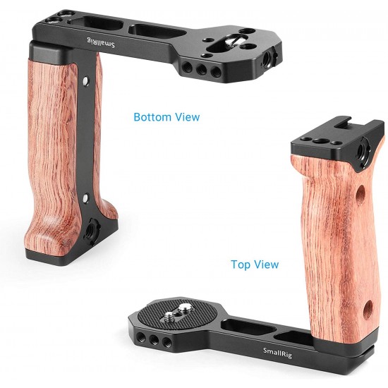 SMALLRIG Universal Wooden Left Side Handle for DJI Ronin S/Ronin SC