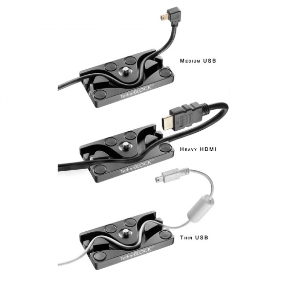  Tether Block Cable Management Lock