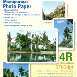 Microporous Photo Paper LUSTER 260gsm 4R