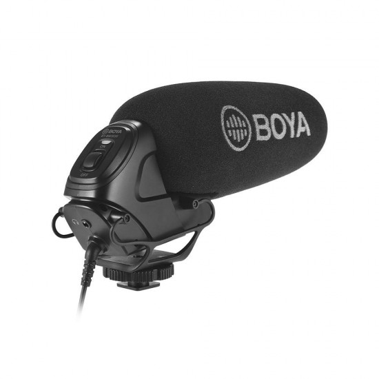 BOYA BY-BM3030 On-camera Shotgun Condenser Microphone Mic 