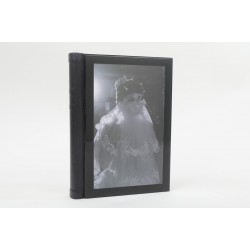 GLASS ALBUM BLACK A4/D