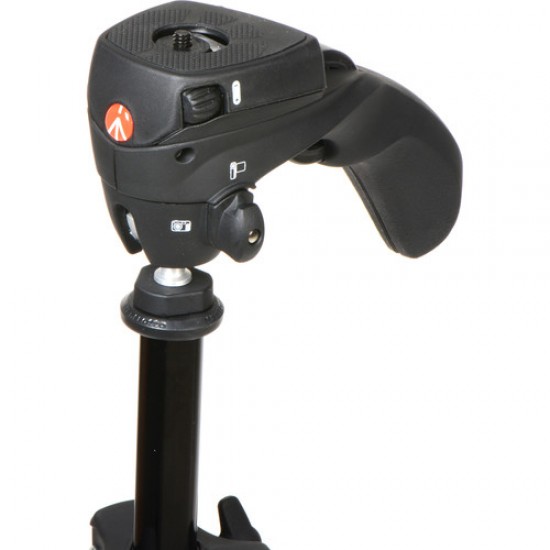 Manfrotto Compact Action Aluminum Tripod (Black)