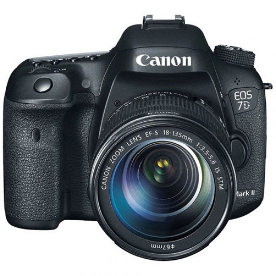 Canon EOS 7D Mark II DSLR Camera with 18-135mm f/3.5-5.6 IS USM Lens 