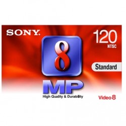 Sony Video8 MP 120min Video Cassette 3 PACK  