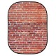 Lastolite Urban Collapsible 1.5 x 2.1m Red Brick/Grey Stone