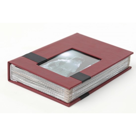 HAPPINESS MAROON A4/ 20PAGES/ 40PHOTOS البوم جاهز للصق