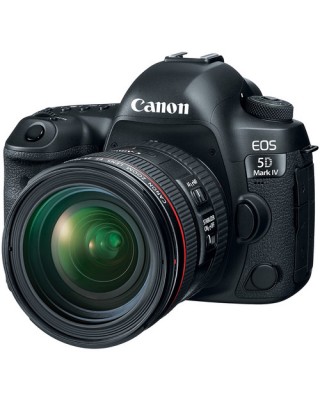 Canon EOS 5D Mark IV DSLR Camera with 24-70mm f/4L Lens