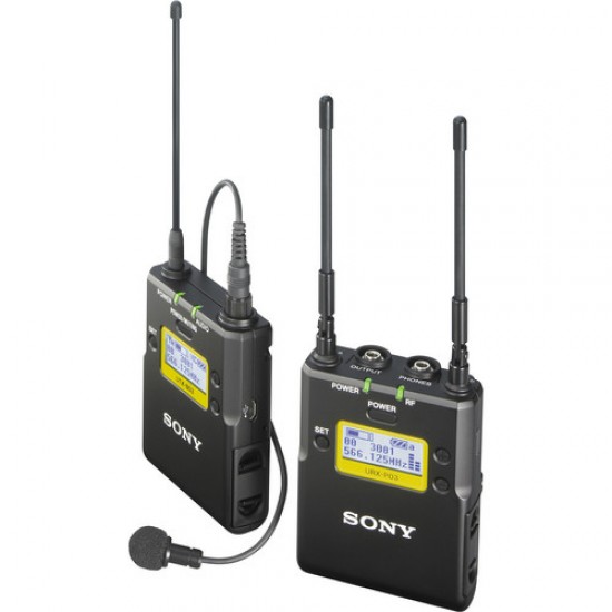 Sony UWP-D11 Integrated Digital Wireless Bodypack Lavalier Microphone System UHF Channels 14/25: 470 to 542 MHz