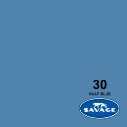 SAVAGE GULF BLUE Background Paper 2.72x11mm