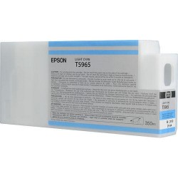 Epson T5965 Light Cyan UltraChrome HDR Ink Cartridge 350 mL 7900