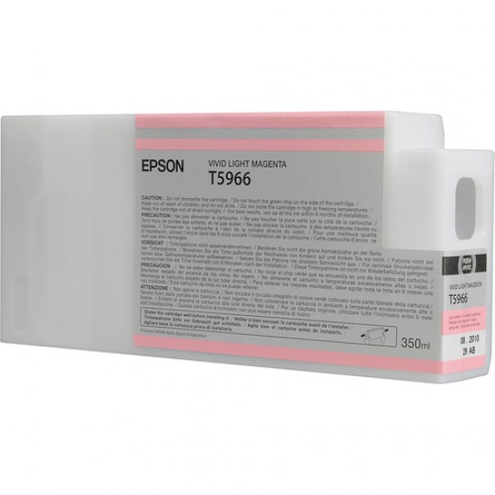 Epson T5966 Vivid Light Magenta UltraChrome HDR Ink Cartridge 350 mL 7900