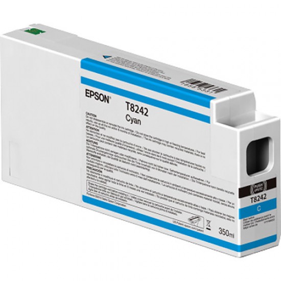 Epson T8242 UltraChrome HD Cyan Ink Cartridge 350ml P-9000-P6000