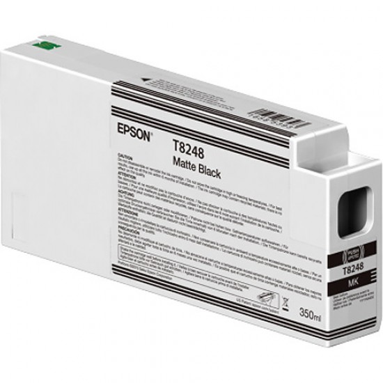 Epson T8248 UltraChrome HD Matte Black Ink Cartridge 350ml P-9000-P6000