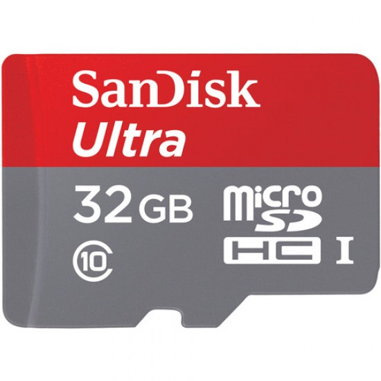 SanDisk 32GB Ultra UHS-I microSDHC 80MB/S Memory Card 