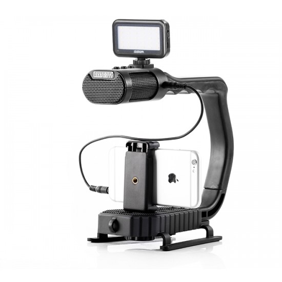 Sevenoak Camera Stabilizer with Built-In Microphone MicRig Stereo