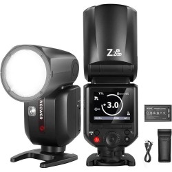 NEEWER Z2PRO-S TTL ROUND HEAD FLASH SPEEDLITE WITH 3000mAh LITHIUM BATTERY