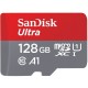 بطاقة ذاكرة سانديسك ألترا مايكرو microSDXC بسرعة 100 ميجابايت/ثانية سعة 128 جيجابايت